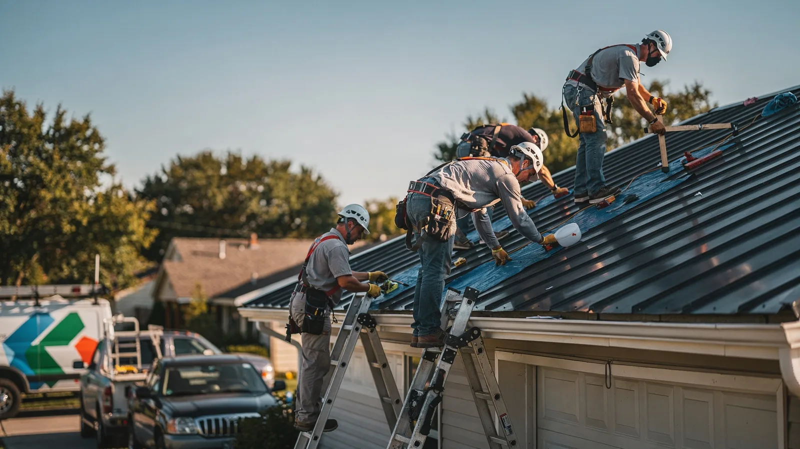Metal Roof Installation in Rosamond, IL near me